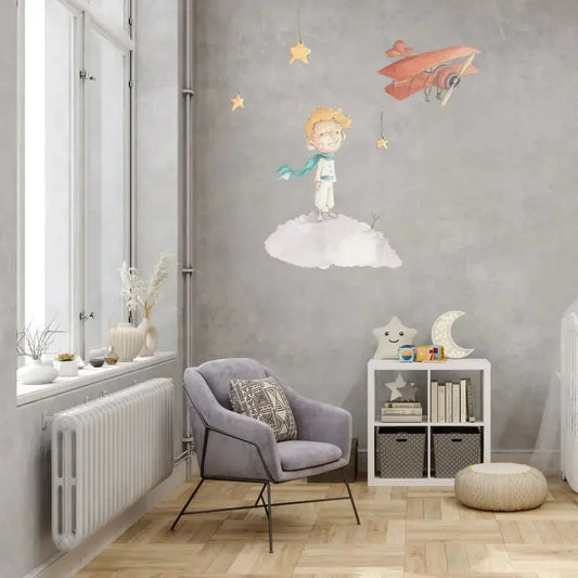 Vinilo Decorativo Little Prince para Decoración Infantil