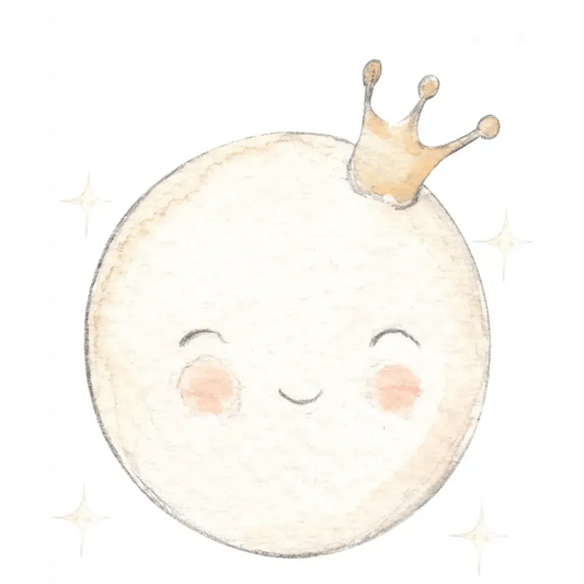 Vinilo Infantil Luna "Small" MOON 70x70cm