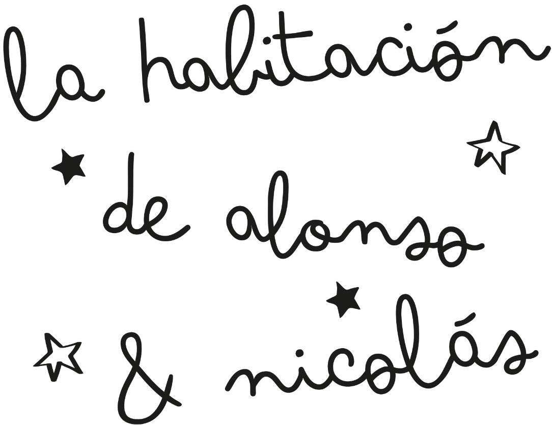 Vinilo Personalizado "La habitación de..."