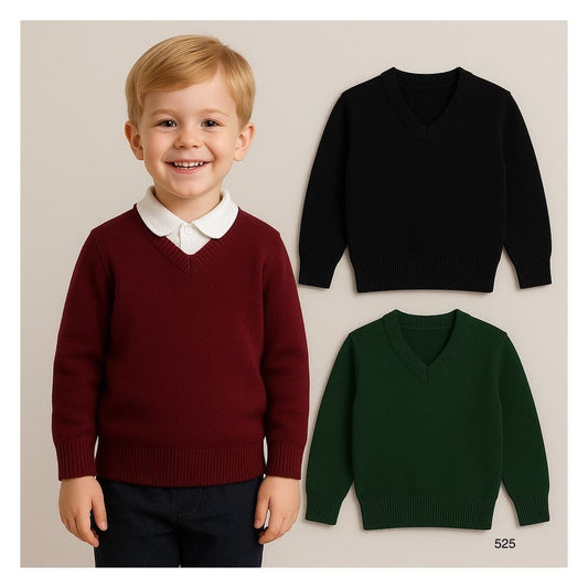 Suéter Colegial Pico Junior Ref. 522100525 100% Acrílico Fabricado en España (12-18 años)