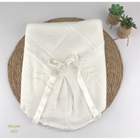 Toquilla de bebé lana ALMA PETIT crudo 421103155