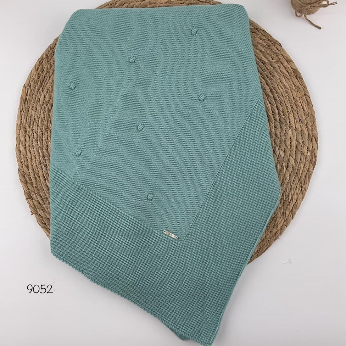 Pelottas 9052 Xaile de lã azul para bebé