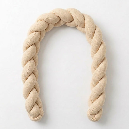 TRENZA PROTECTORA CAPAZO de COCHECITO | Lino Natural