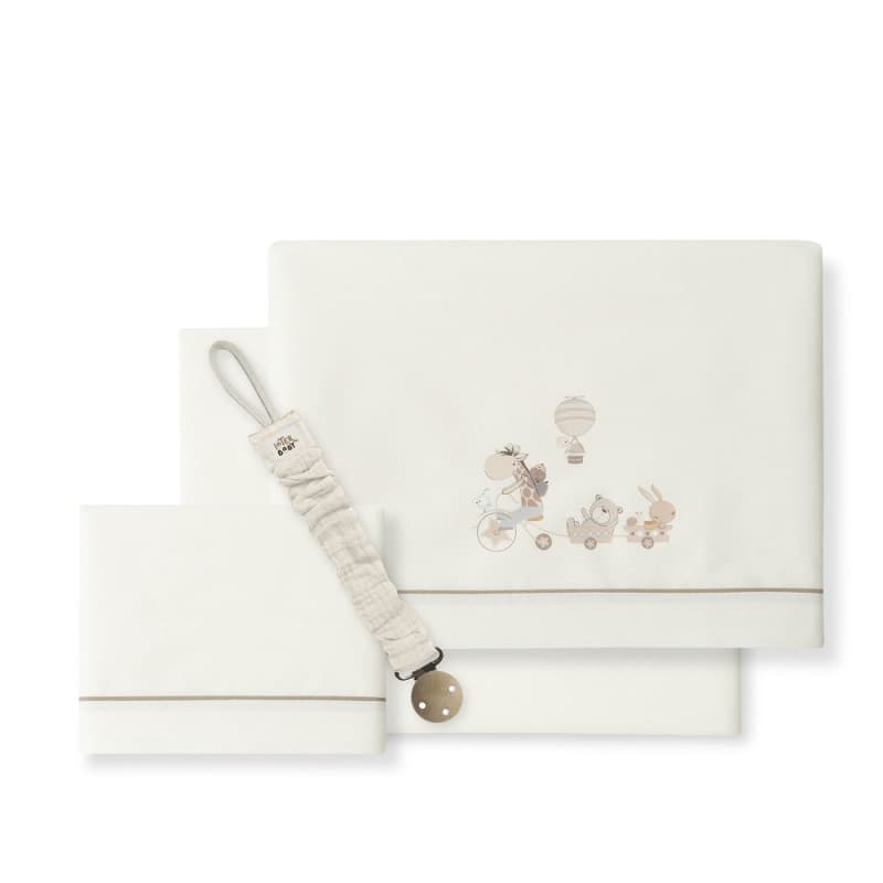 Berço Bicicleta Girafa Interbaby Tríptico 321003308 – Doçura e Conforto para os Sonhos do Bebé